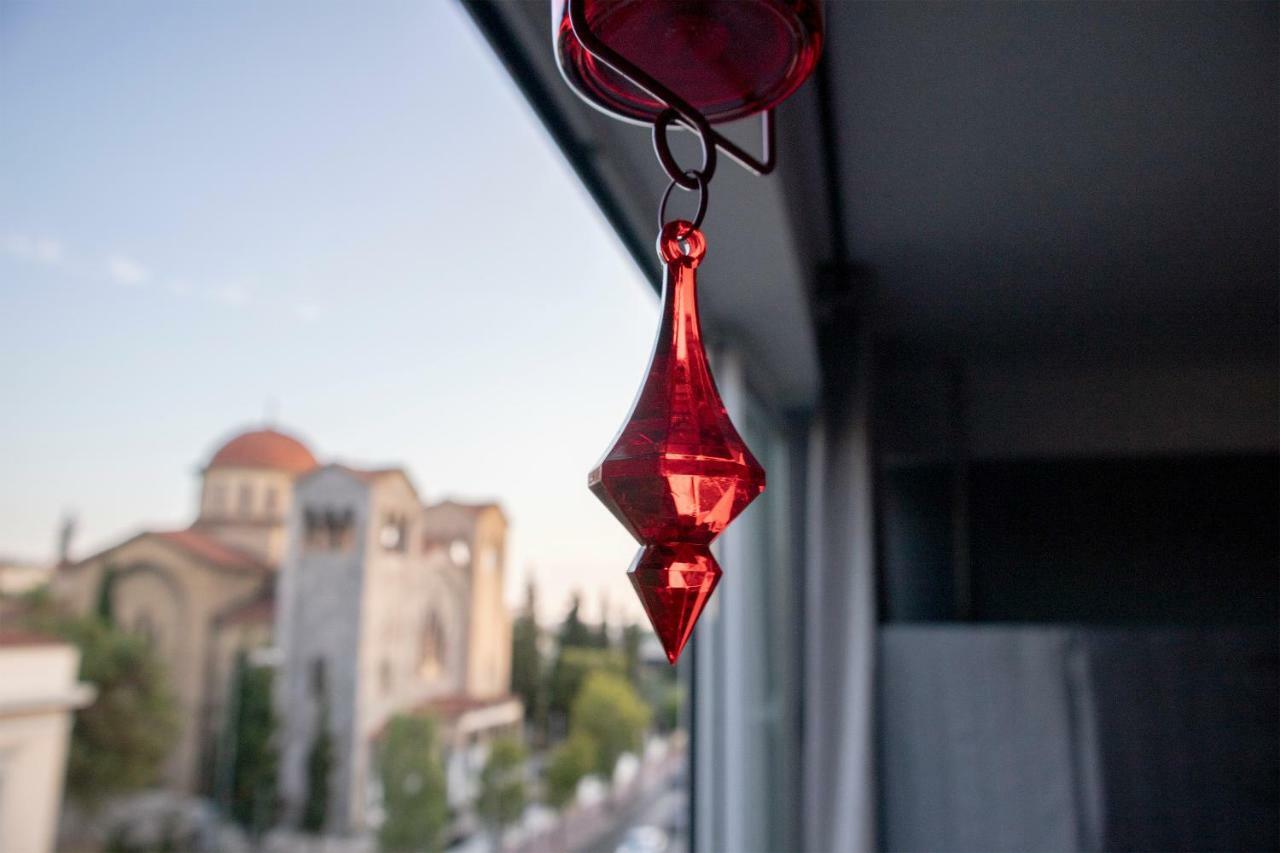 Red Grey Loft Apartment Athens Exterior photo